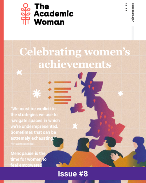 The academic woman magazine issue 8 cover